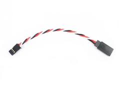 10cm (Futaba) 22AWG Twisted Extension Lead M to F [015000211-0/76861]